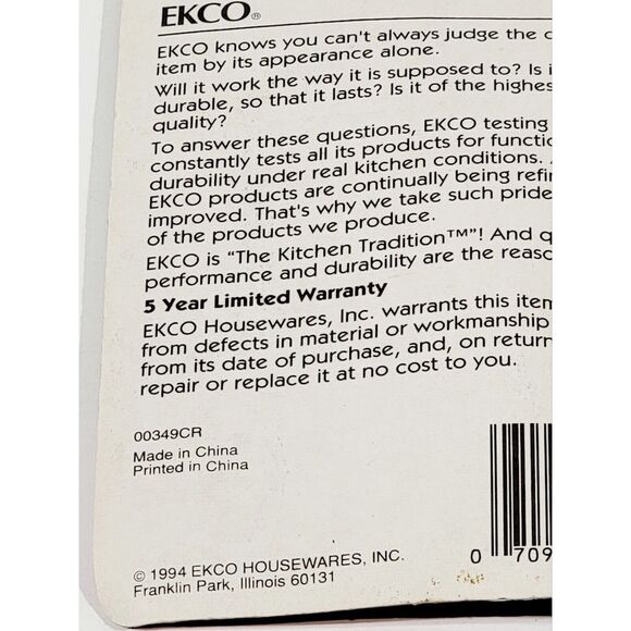 Vintage Ekco Corn On The Cob Holders Prongs Skewers Forks 6 Pieces Sealed NEW - Picture 9 of 9